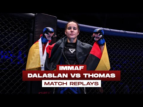 Alina Dalaslan Vs Demi Shaye Thomas FULL FIGHT 2024 IMMAF World Championships