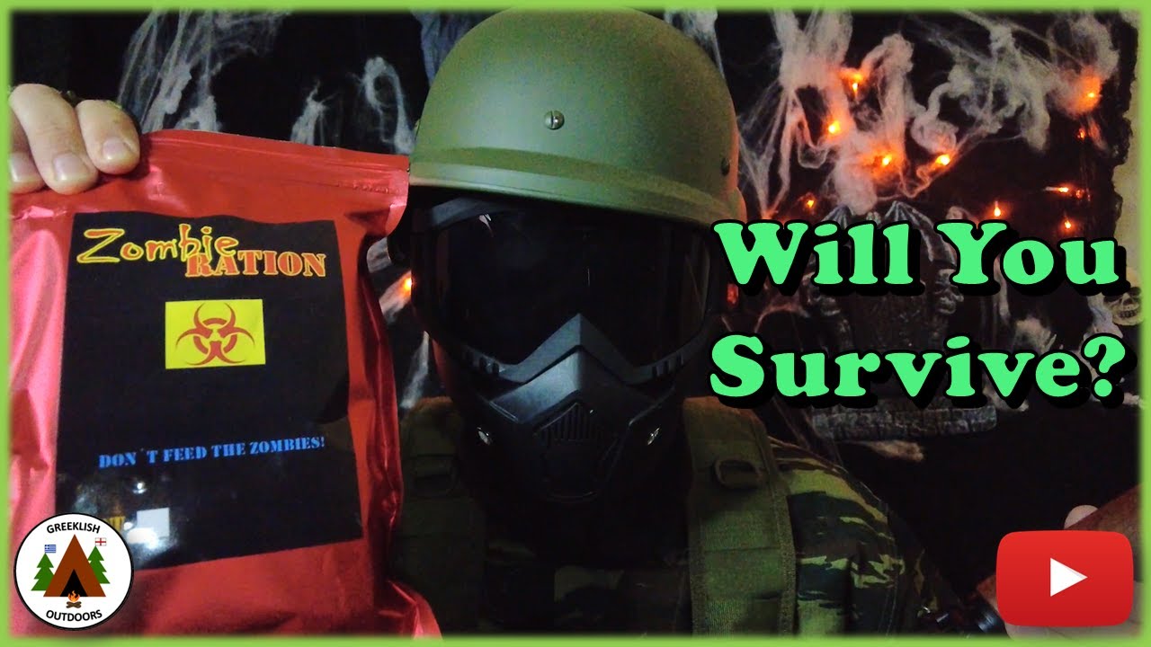Zombie Ration Packs - Would You Survive The Zombie Apocalypse? - YouTube