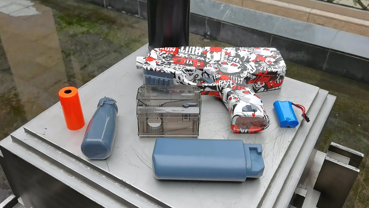 How to Use MP9 Gel Blaster 2022 - Electric Splatter Gel Ball Gun