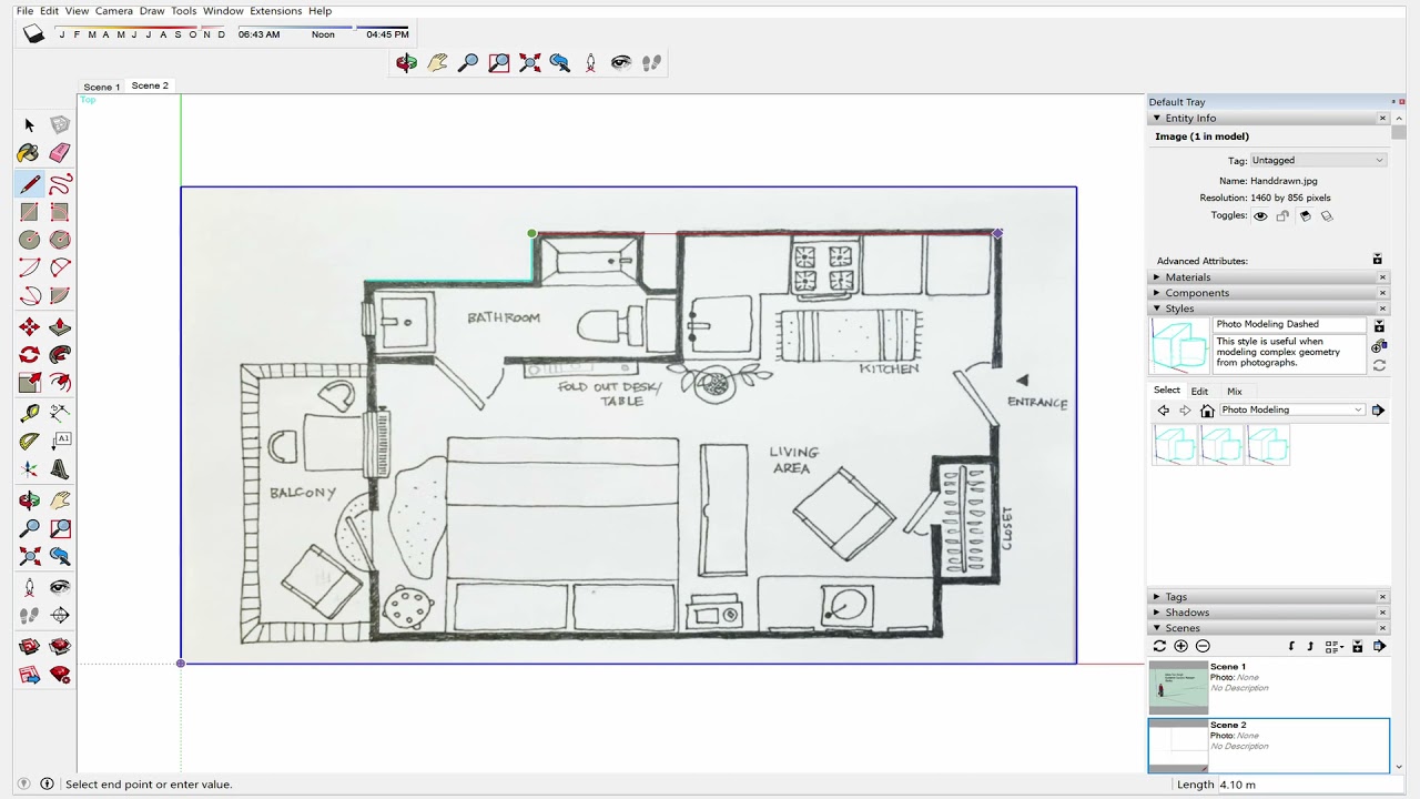 Make A 2d Floorplan Into Model