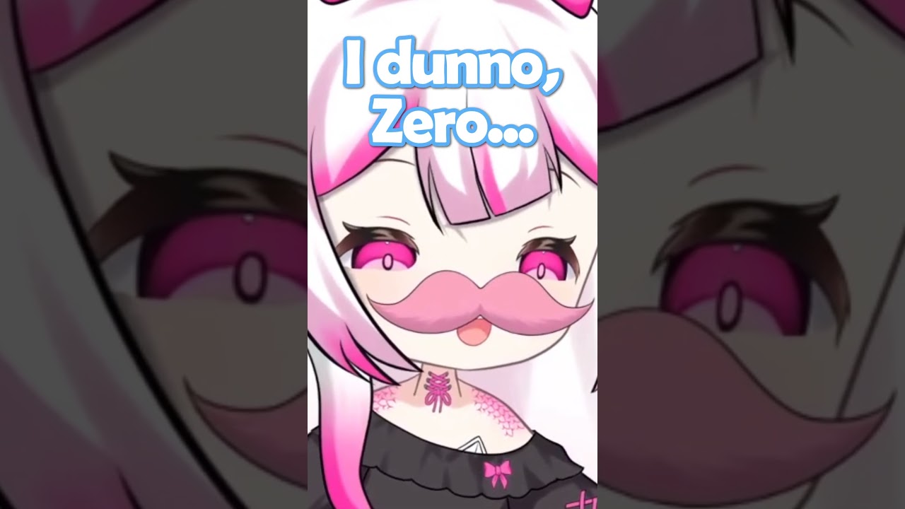 Moustache baby loses gamba #vtuber #vtuberclips #funny #cloverpit