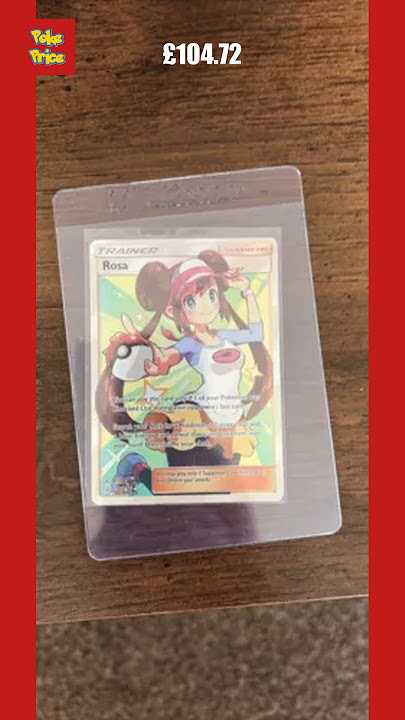 NEW LISTINGPokemon Card Rosa 236/236 Full Art Trainer Cosmic Eclipse Near Mint