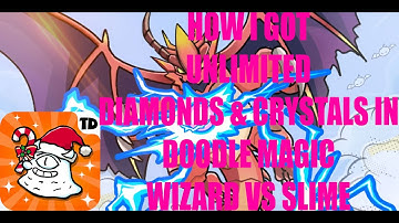 Doodle Magic Wizard vs Slime Hack Unlimited Diamonds & Crystals Cheat For Android IOS