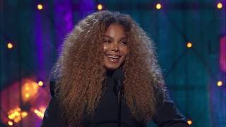 Janet Jackson Acceptance Speech at the 2019 Rock \& Roll Hall of Fame Induction Ceremony