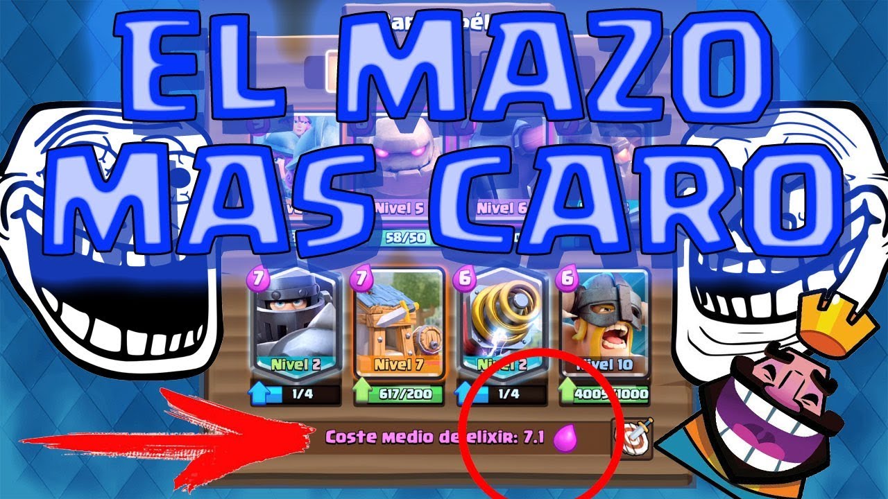 CLASH ROYALE EL MAZO MAS CARO DE TODOS - [Play With OZ] - YouTube