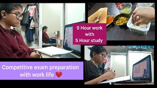 Managing my work life with competitive exam preparation❤️ || Daily Vlog 2 |CAT | SBI | RBI | IBPS |🏆