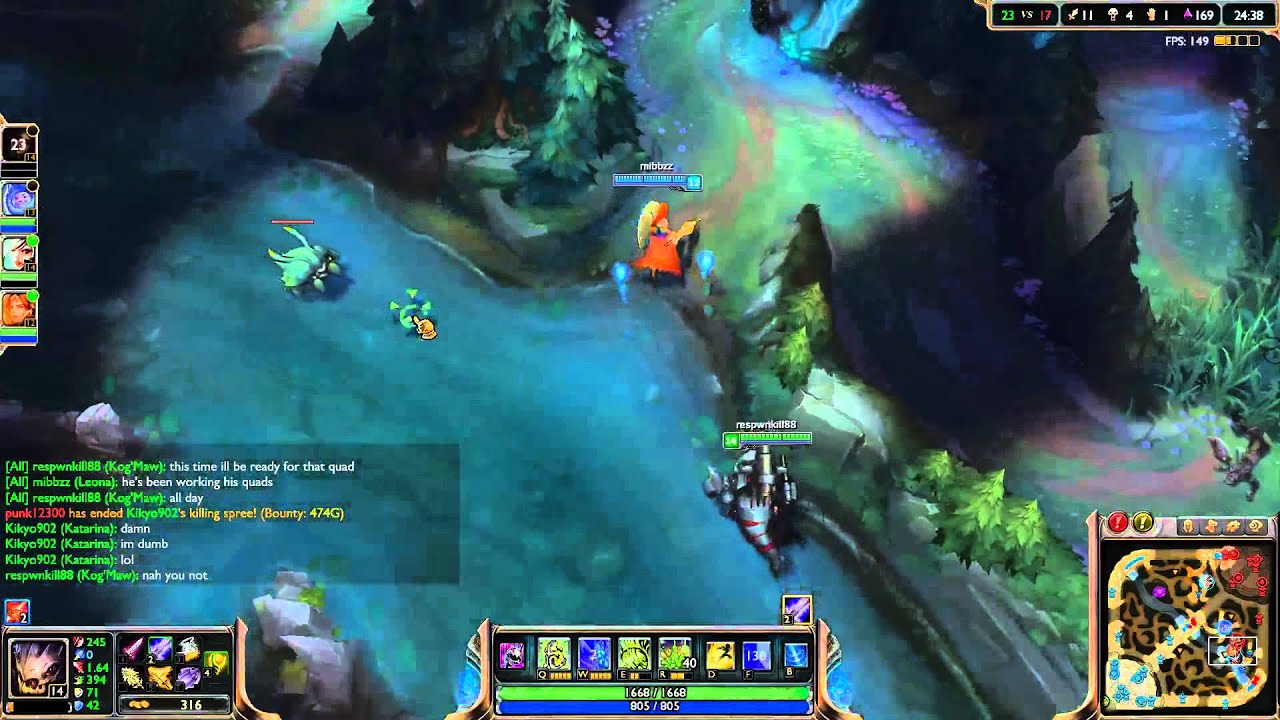 League of legends: Battlecast Kog'Maw pentakill