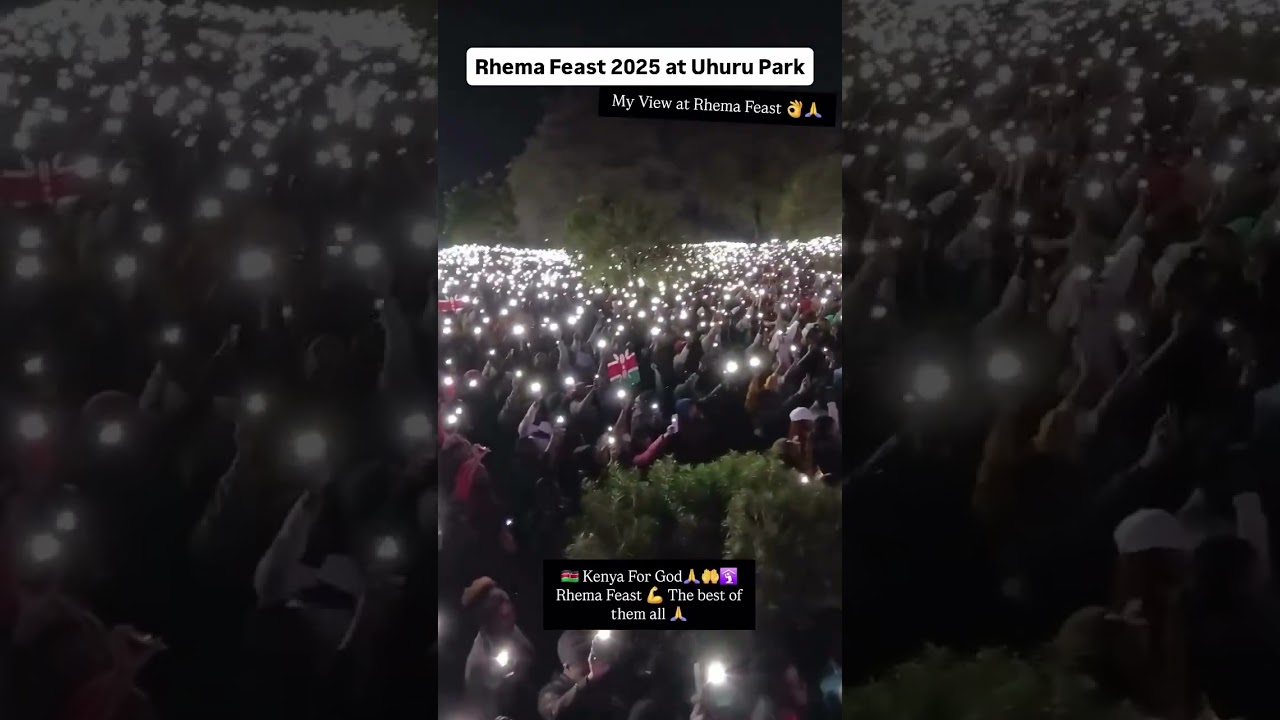 Rhema Feast 2025 at Uhuru Park, Nairobi.🙌🏿🙌🏿 