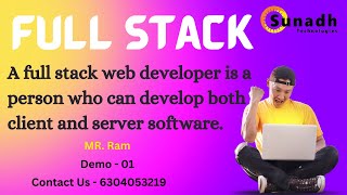 FULL STACK DEMO - 1 February 2023 @sunadhtechnology