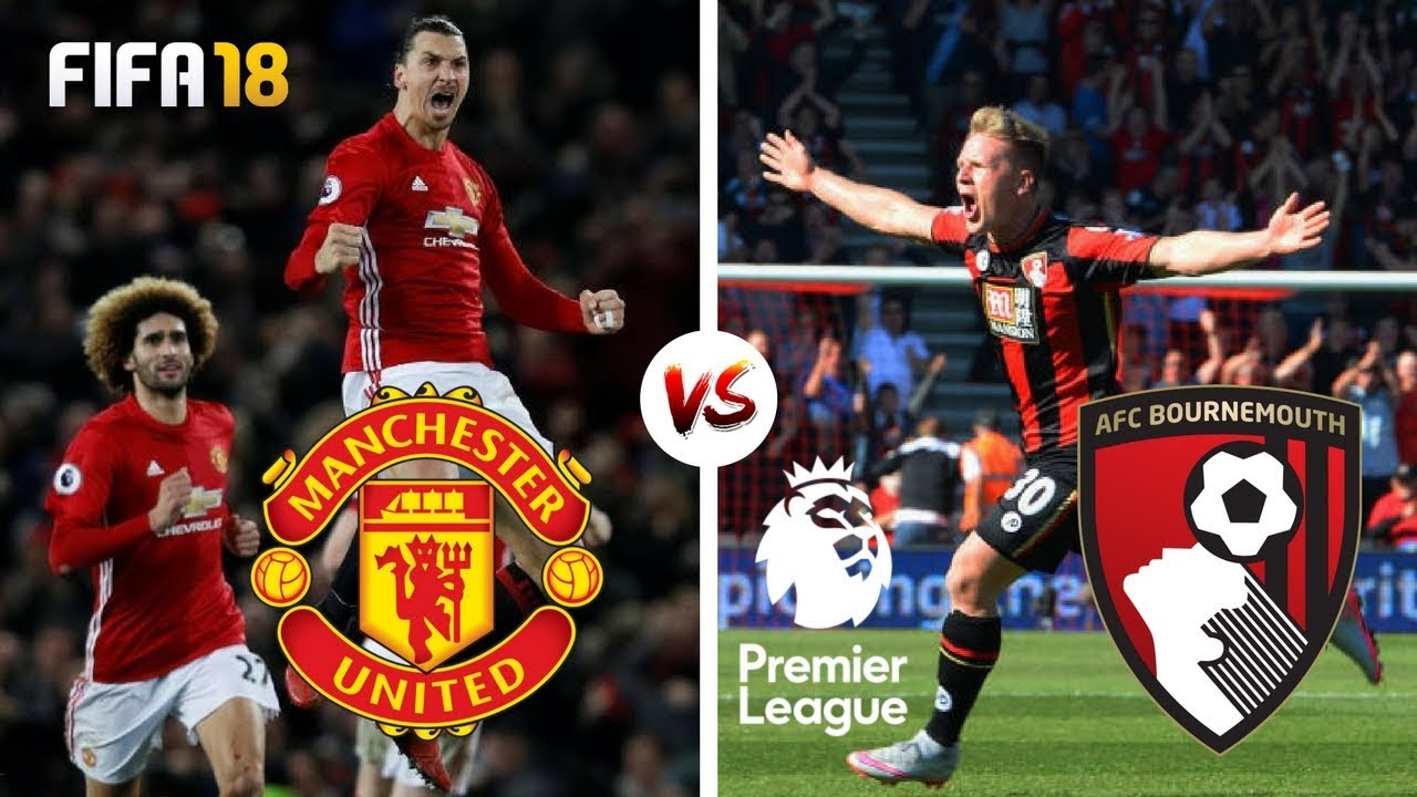 Manchester United vs Bournemouth | Premier League 2017-18 Highlights