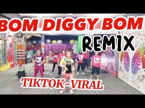 DIGGY BOOM ZUMBA//REMIX//CHOREO ZIN J2J  #remix #tiktokviral #senamkreasi