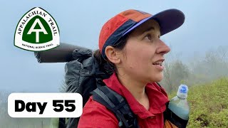 Day 55 - Saved by the Shelter! | AT Thru Hike 2024