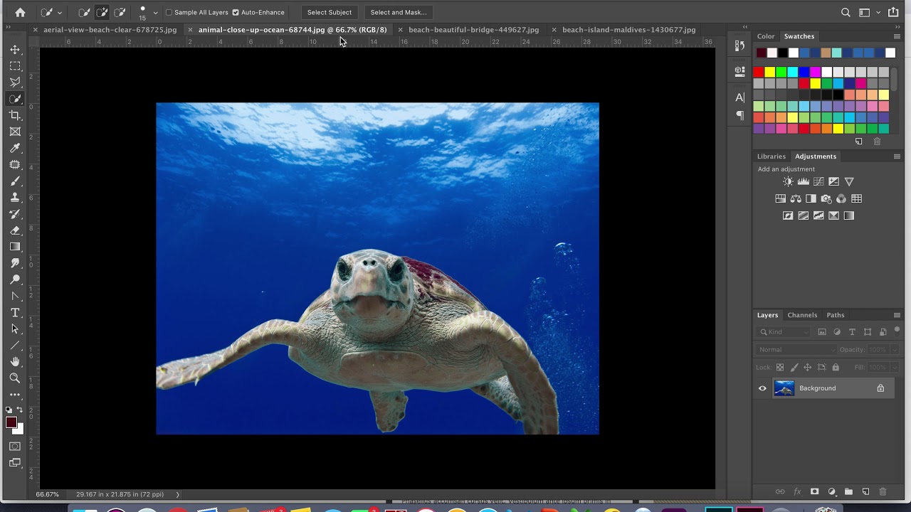 Converting Images from RGB to CMYK in Photoshop - YouTube
