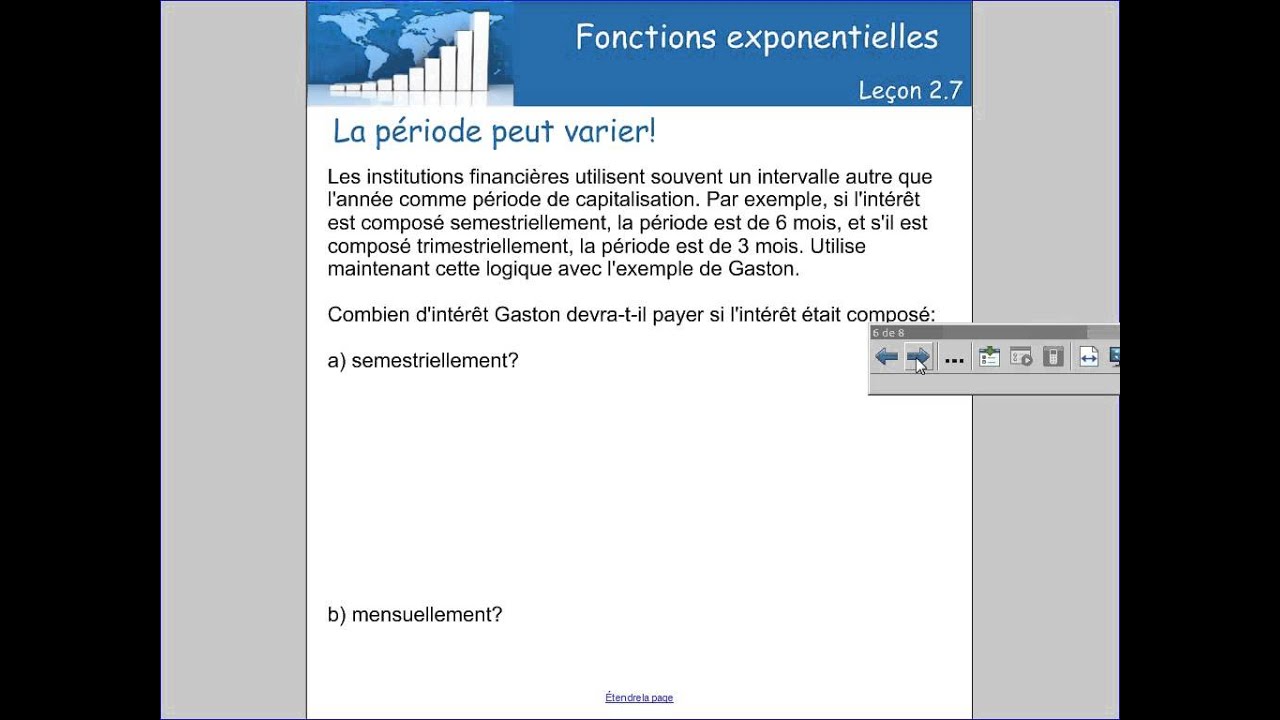 Leçon 2.7 - L'intérêt composé - YouTube