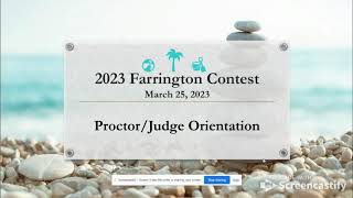 Farrington 2023 Judge Orientation