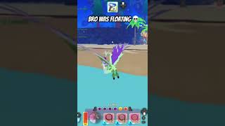 Bro was floating 💀 #roblox #horselife #shorts