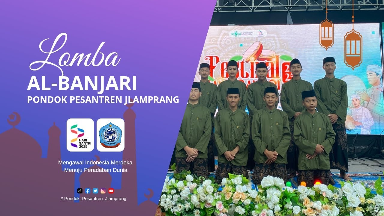 Lomba Al-Banjari || PDF Pon-Pes Jlamprang || Hari Santri Nasional 2025