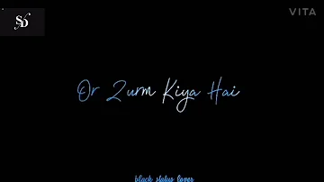 #sad WhatsApp status 💔 #tumhe humse badhkar duniya song ..