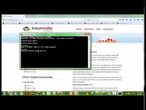 Ruby programming language tut-2