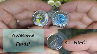 Monday Mixed Hunt: Toonies and Dimes