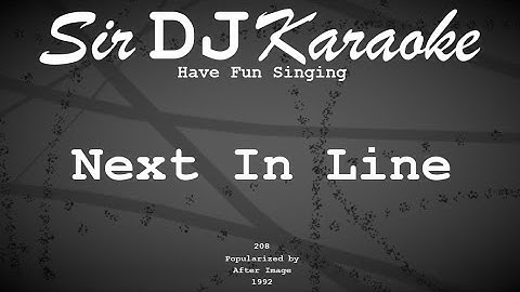 [208] Next In Line - After Image [Key of D]
