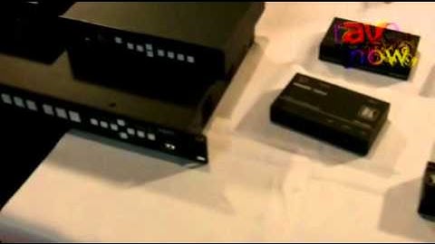 E4 AV Tour: Kramer Makes Cables, DAs, Switchers, Format Converters, Scalers