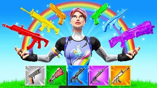 The *RAINBOW* Weapon Challenge in Fortnite!