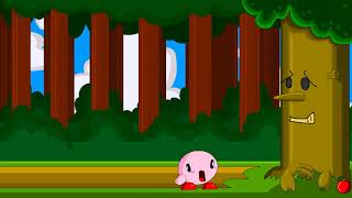 Kirby in the woods