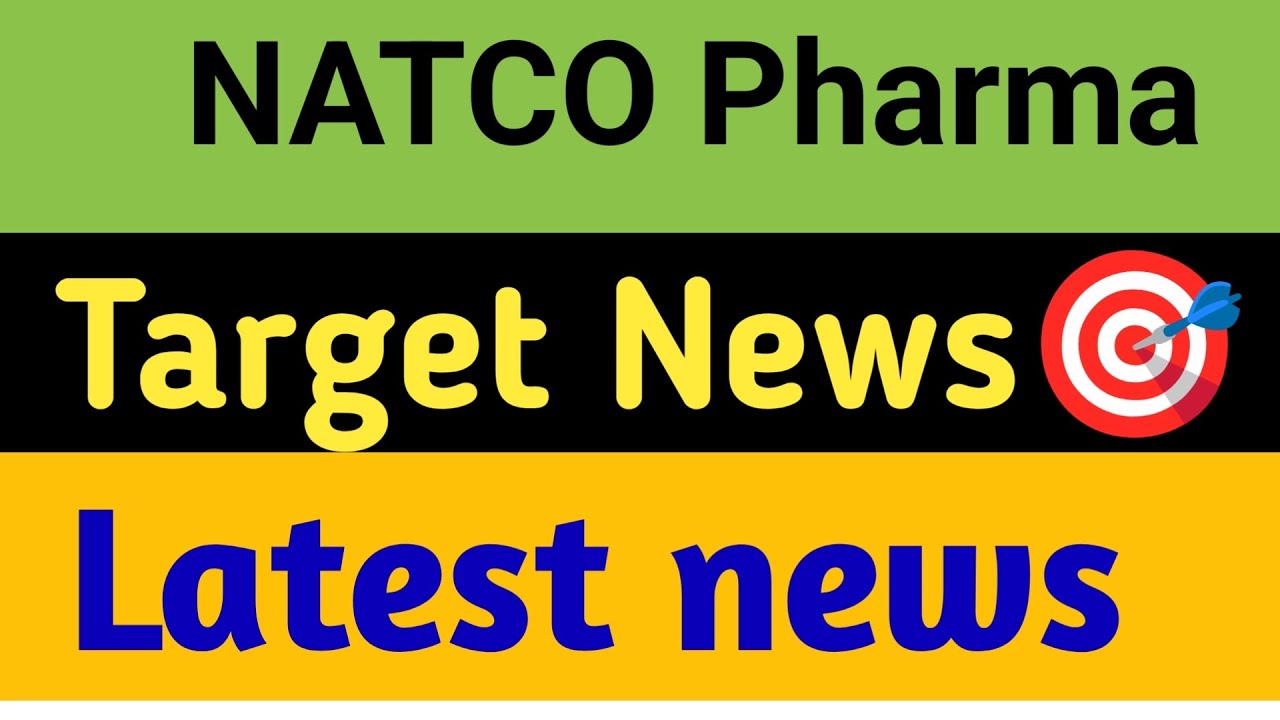 Natco Pharma share 😱 Natco Pharma share Target 🎯 Natco Pharma share News 