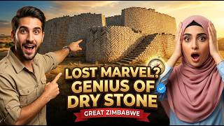 The largest ancient stone city in sub-Saharan Africa used ZERO mortar 🌍🧱 #AncientTech