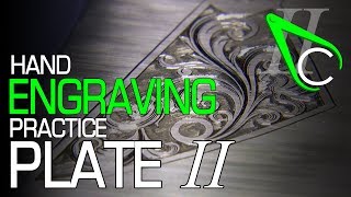 Hand Engraving Practice Plate II