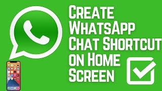 How to add WhatsApp chat shortcut on home screen | Android screenshot 2