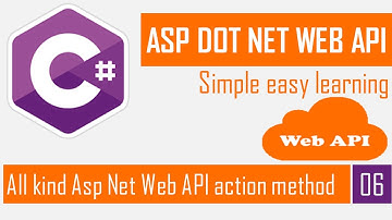 All kind Asp Net Web  API action  method | Rest API Bangla Tutorial