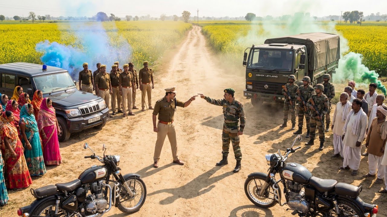 Daroga ko Army ke Colonel se ladna  pada bhaari! 😱 | Army vs Police | Realistic Story