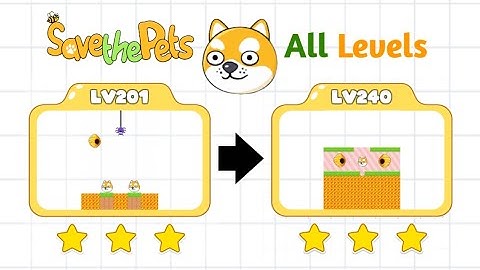 Save The Pets All Levels Walkthrough (Part 6) | No Commentary & No Music | Android Gameplay