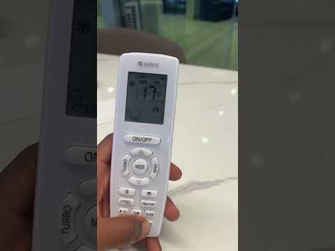 تشغيل خاصية  في مكيفات جري بولار للتحكم في درجة الحرارة اثناء النوم للمكيف