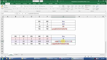 Interpolate in excel add in