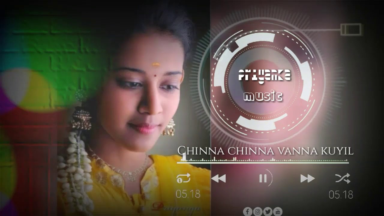 Mouna Raga_Chinna chinna vanna kuyil S.Janaki Ilayaraja music Tamil
