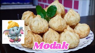 Ganesh Chaturthi Special | Fried Modak | Modak Recipe | तळलेले मोदक | D-Archanas Kitchen