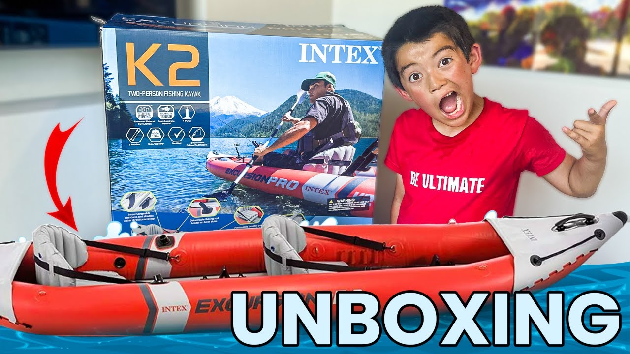Unboxing the Excursion™ Pro K2 Inflatable Kayak - The Ultimate Summer  Adventure! #kayaking - YouTube
