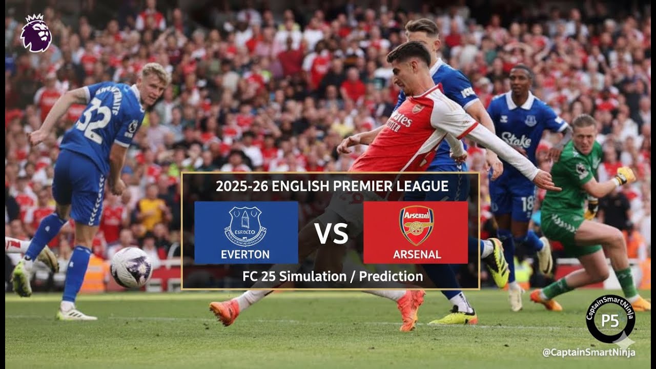 Английская Премьер-лига 2025/26 | Эвертон против Арсенала