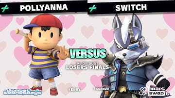 P+ or Bust. #SavePM. Losers Finals: Pollyanna (Ness) vs Switch (Wolf) Project Plus Tournament