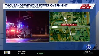 Celebrity Thousands left without power overnight. OPPD worked to restore power to customers Profile