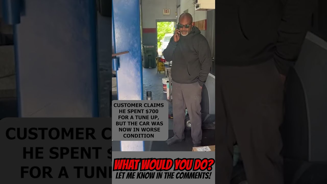 Customer Yells At Mechanic What Would You Do Shorts