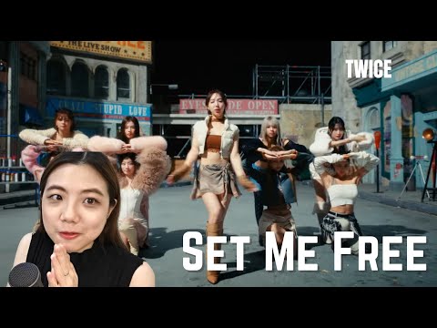 TWICE SET ME FREE M/V Reaction!