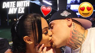 I Took My Ex Girlfriend On A Date! *WE KISSED*