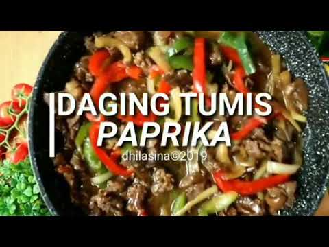 resep-daging-tumis-paprika