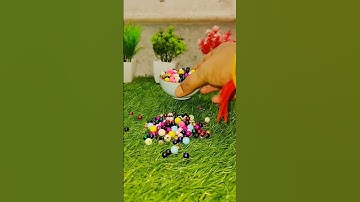 Satisfying Reverse Breads ASMR || Colouring Balls Reverse Video #satisfying #asmr #reverse