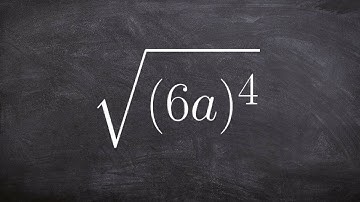 Rewrite the given radical expression with fractional powers then simplify