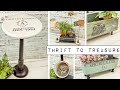 Thrift to Treasure - Unique Risers Created with Upcycled Thrift Store Finds - Shabby Chic - DIY